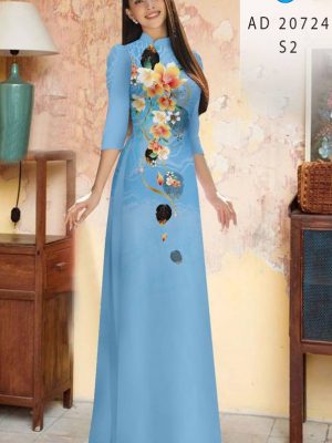 1615958802 948 Vai Ao Dai Hoa In 3D Doc Dao AD 20724