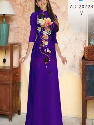 1615958803 344 Vai Ao Dai Hoa In 3D Doc Dao AD 20724