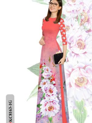 Vải Áo Dài Hoa In 3D Mới Ra AD KC8163 25 1615959270 959 Vai Ao Dai Hoa In 3D Moi Ra AD KC8163