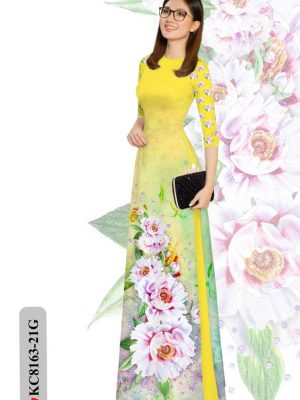 Vải Áo Dài Hoa In 3D Mới Ra AD KC8163 28 1615959271 104 Vai Ao Dai Hoa In 3D Moi Ra AD KC8163
