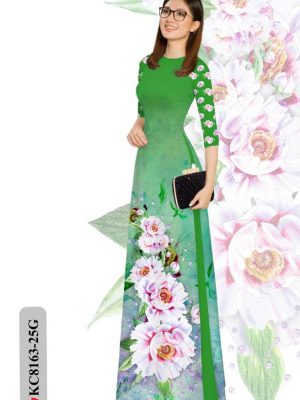 Vải Áo Dài Hoa In 3D Mới Ra AD KC8163 30 1615959272 801 Vai Ao Dai Hoa In 3D Moi Ra AD KC8163
