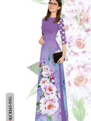 Vải Áo Dài Hoa In 3D Mới Ra AD KC8163 37 1615959273 42 Vai Ao Dai Hoa In 3D Moi Ra AD KC8163
