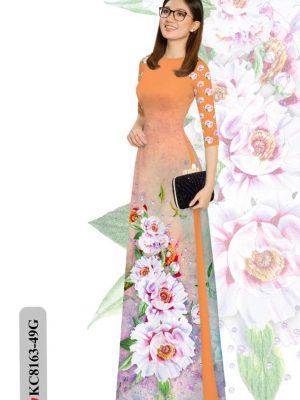 Vải Áo Dài Hoa In 3D Mới Ra AD KC8163 35 1615959273 456 Vai Ao Dai Hoa In 3D Moi Ra AD KC8163