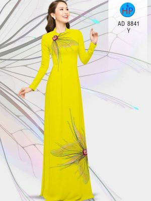 Vải Áo Dài Hoa In 3D Kiểu Mới AD 8841 23 1615959709 975 Vai Ao Dai Hoa In 3D Kieu Moi AD 8841