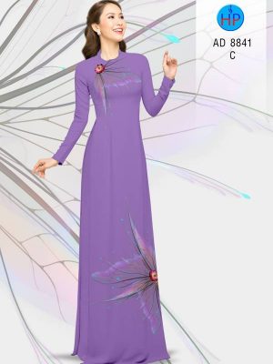 Vải Áo Dài Hoa In 3D Kiểu Mới AD 8841 30 1615959711 742 Vai Ao Dai Hoa In 3D Kieu Moi AD 8841