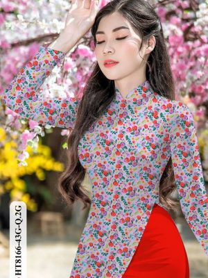 Vải Áo Dài Hoa Hồng Nhí Độc Đáo AD HT8166 20 1615960020 857 Vai Ao Dai Hoa Hong Nhi Doc Dao AD HT8166