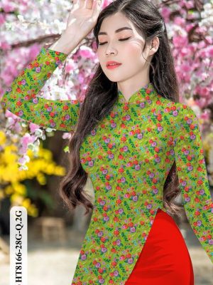 Vải Áo Dài Hoa Hồng Nhí Độc Đáo AD HT8166 24 1615960021 648 Vai Ao Dai Hoa Hong Nhi Doc Dao AD HT8166