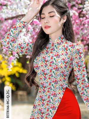 Vải Áo Dài Hoa Hồng Nhí Độc Đáo AD HT8166 29 1615960022 437 Vai Ao Dai Hoa Hong Nhi Doc Dao AD HT8166