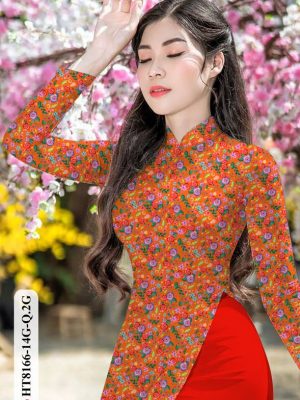 Vải Áo Dài Hoa Hồng Nhí Độc Đáo AD HT8166 27 1615960022 623 Vai Ao Dai Hoa Hong Nhi Doc Dao AD HT8166