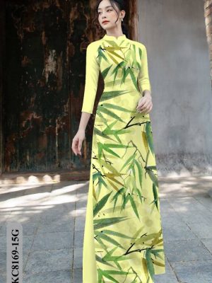 Vải Áo Dài Hình Lá Trúc Mới Ra AD KC8169 19 1615960148 868 Vai Ao Dai Hinh La Truc Moi Ra AD KC8169