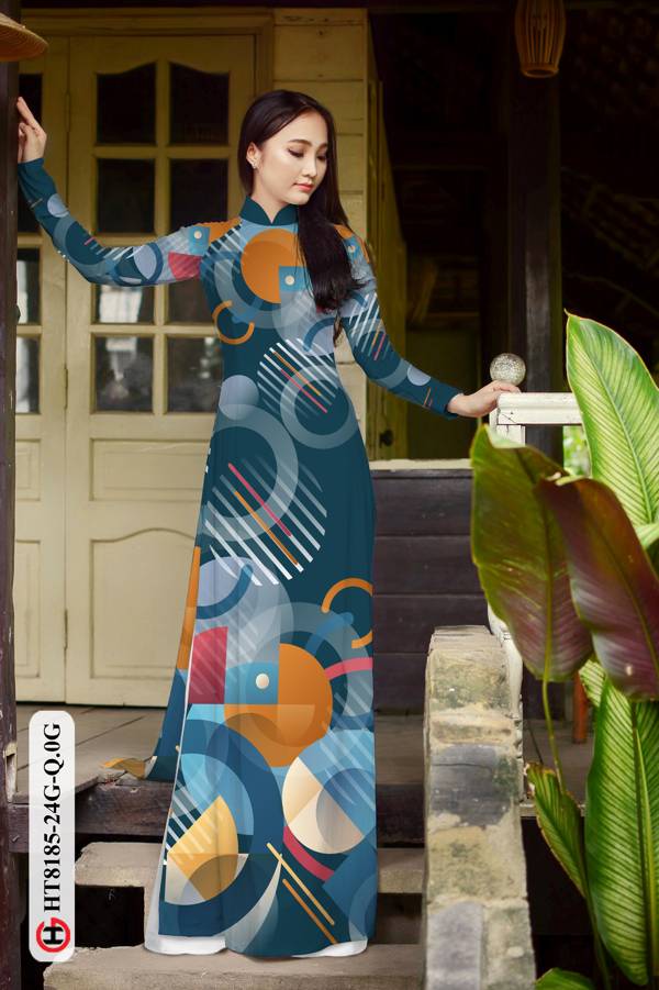 Vải Áo Dài Hoa Văn Vừa Ra AD HT8185 38 Vải Áo Dài Hoa Văn Vừa Ra  AD HT8185