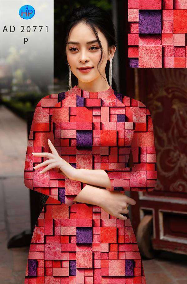 Vải Áo Dài Hoa Văn Vừa Ra AD 20771 45 Vải Áo Dài Hoa Văn Vừa Ra  AD 20771