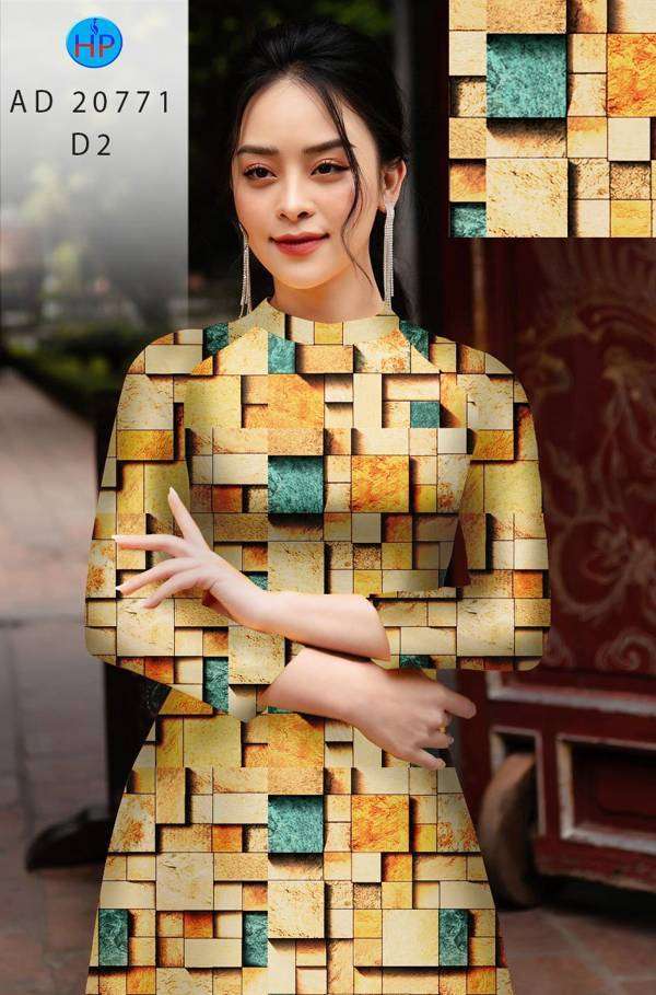 Vải Áo Dài Hoa Văn Vừa Ra AD 20771 52 Vải Áo Dài Hoa Văn Vừa Ra  AD 20771