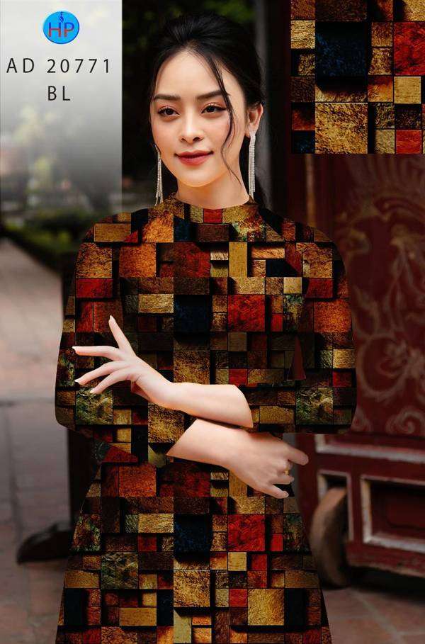 Vải Áo Dài Hoa Văn Vừa Ra AD 20771 49 Vải Áo Dài Hoa Văn Vừa Ra  AD 20771