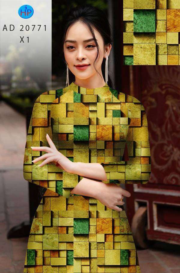Vải Áo Dài Hoa Văn Vừa Ra AD 20771 51 Vải Áo Dài Hoa Văn Vừa Ra  AD 20771