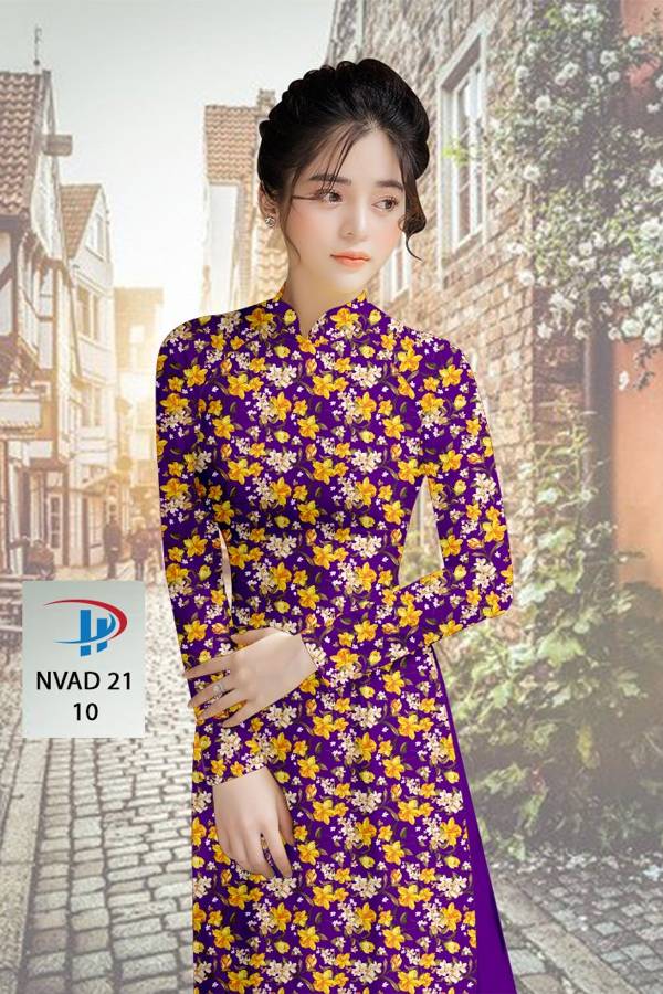 Vải Áo Dài Hoa Nhí Độc Đáo AD NVAD21 69 Vải Áo Dài Hoa Nhí Độc Đáo AD NVAD21