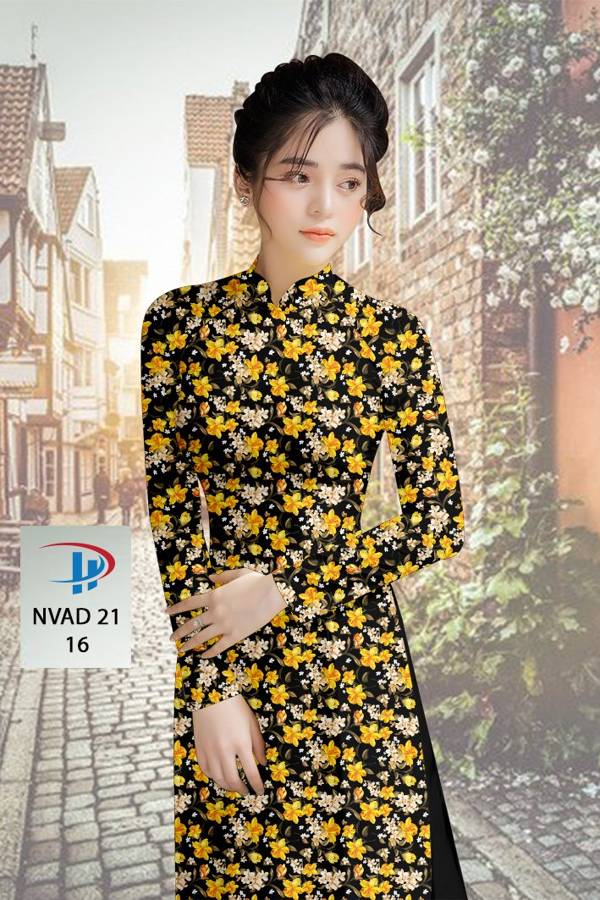 Vải Áo Dài Hoa Nhí Độc Đáo AD NVAD21 73 Vải Áo Dài Hoa Nhí Độc Đáo AD NVAD21