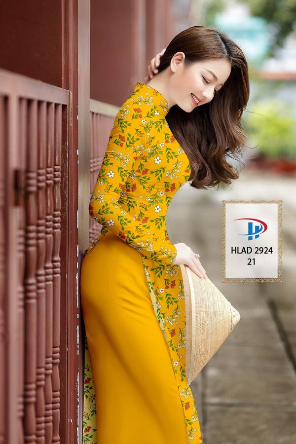 Vải Áo Dài Hoa Nhí Thiết Kế 2021 AD HLAD2924 57 Vải Áo Dài Hoa Nhí Thiết Kế 2021 AD HLAD2924