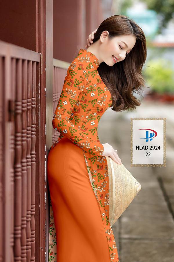 Vải Áo Dài Hoa Nhí Thiết Kế 2021 AD HLAD2924 58 Vải Áo Dài Hoa Nhí Thiết Kế 2021 AD HLAD2924