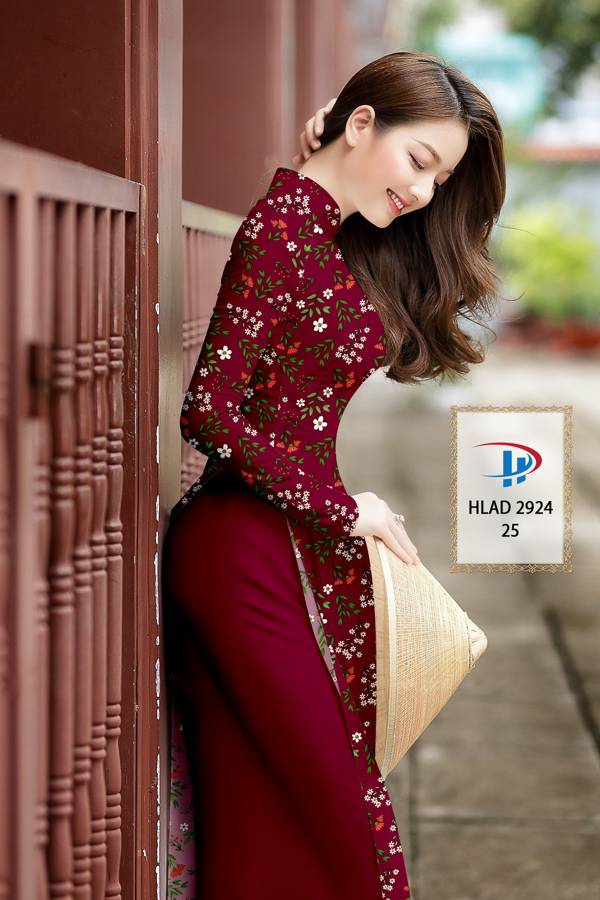 Vải Áo Dài Hoa Nhí Thiết Kế 2021 AD HLAD2924 61 Vải Áo Dài Hoa Nhí Thiết Kế 2021 AD HLAD2924