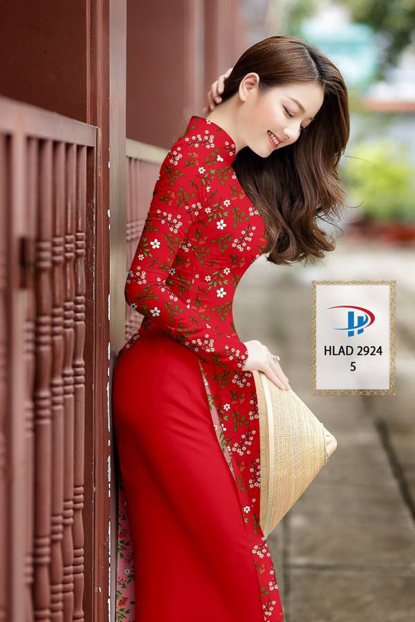Vải Áo Dài Hoa Nhí Thiết Kế 2021 AD HLAD2924 67 Vải Áo Dài Hoa Nhí Thiết Kế 2021 AD HLAD2924