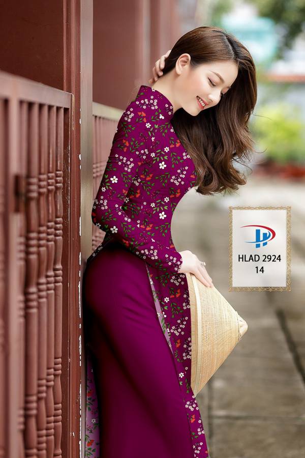 Vải Áo Dài Hoa Nhí Thiết Kế 2021 AD HLAD2924 74 Vải Áo Dài Hoa Nhí Thiết Kế 2021 AD HLAD2924