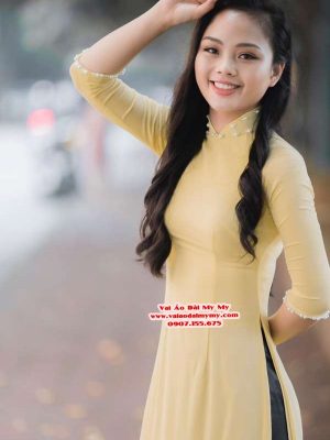 1616674464 508 Vai Ao Dai Thai Tuan Tron Mau Vang Nhat Thiet