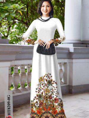 Vải Áo Dài Hoa In 3D Thiết Kế 2021 AD HT8209 16 1616724504 410 Vai Ao Dai Hoa In 3D Thiet Ke 2021 AD