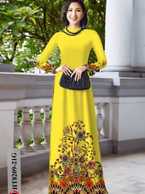 Vải Áo Dài Hoa In 3D Thiết Kế 2021 AD HT8209 20 1616724506 885 Vai Ao Dai Hoa In 3D Thiet Ke 2021 AD