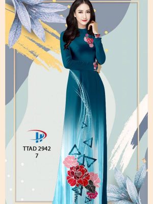1616724923 292 Vai Ao Dai Hoa In 3D Thiet Ke 2021 AD
