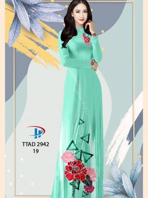 1616724926 284 Vai Ao Dai Hoa In 3D Thiet Ke 2021 AD