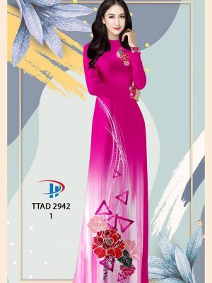 1616724927 432 Vai Ao Dai Hoa In 3D Thiet Ke 2021 AD