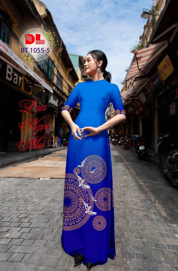 Vải Áo Dài Trống Đồng Mới Ra AD BT1055 31 Vải Áo Dài Trống Đồng Mới Ra AD BT1055