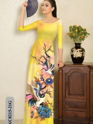Vải Áo Dài Chim Hạc Độc Đáo AD KC8215 20 1616728431 172 Vai Ao Dai Chim Hac Doc Dao AD KC8215