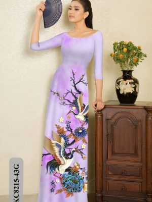 Vải Áo Dài Chim Hạc Độc Đáo AD KC8215 24 1616728433 686 Vai Ao Dai Chim Hac Doc Dao AD KC8215