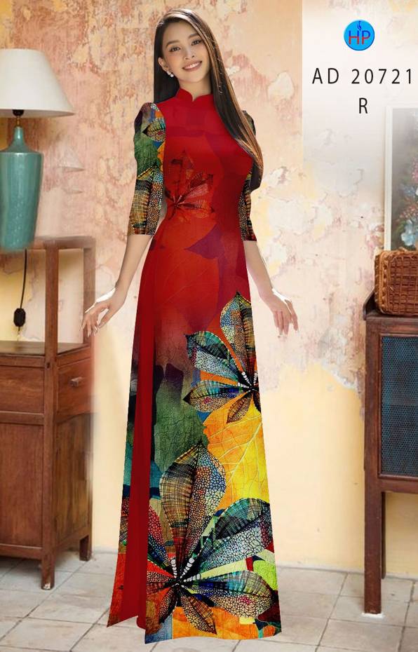 Vải Áo Dài Hoa In 3D Mới Ra AD 20721 39 Vải Áo Dài Hoa In 3D Mới Ra AD 20721