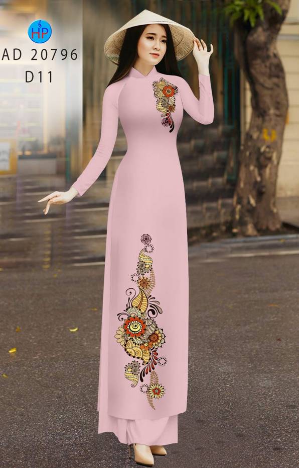 Vải Áo Dài Hoa In 3D Vừa Ra AD 20796 39 Vải Áo Dài Hoa In 3D Vừa Ra AD 20796