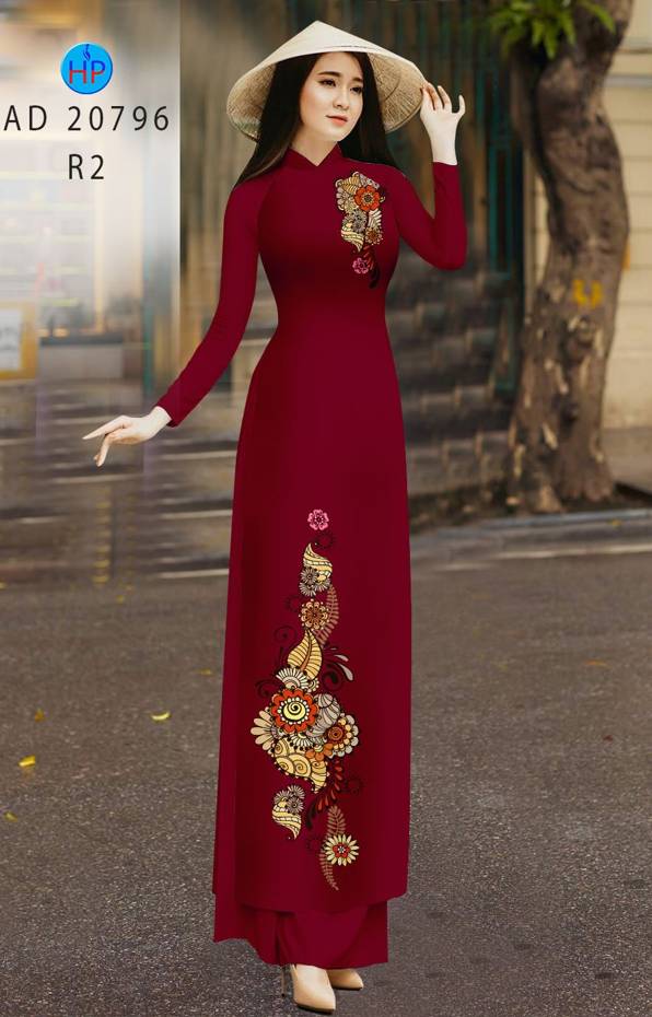 Vải Áo Dài Hoa In 3D Vừa Ra AD 20796 49 Vải Áo Dài Hoa In 3D Vừa Ra AD 20796