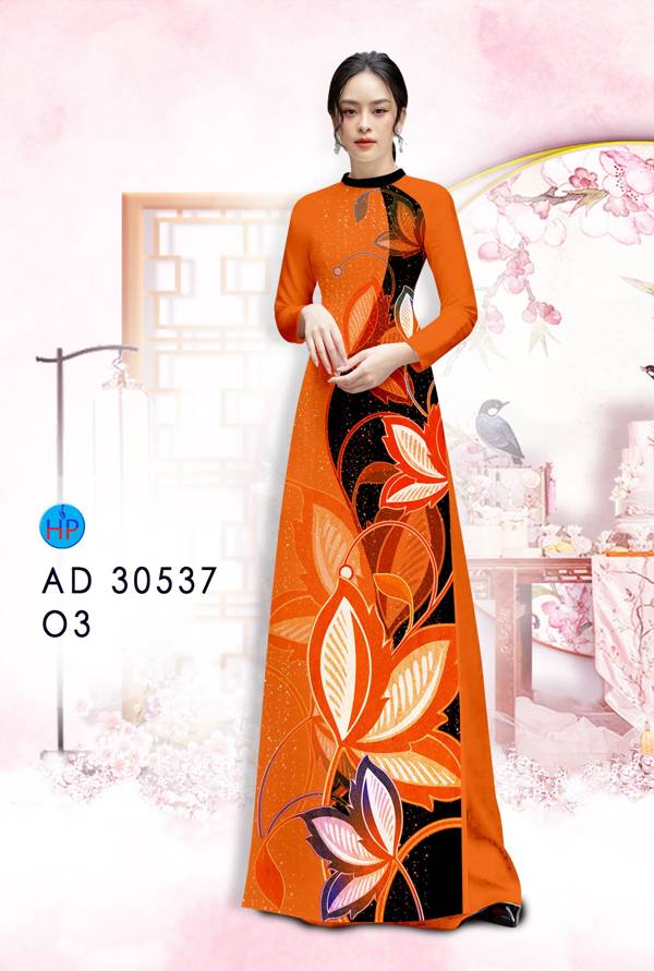 Vải Áo Dài Hoa In 3D Vừa Ra AD 30537 41 Vải Áo Dài Hoa In 3D Vừa Ra AD 30537