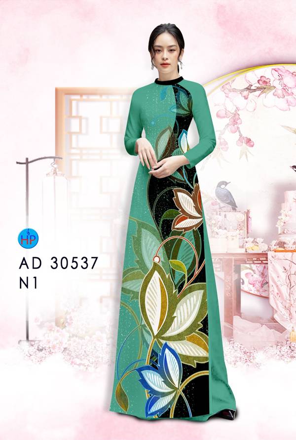 Vải Áo Dài Hoa In 3D Vừa Ra AD 30537 45 Vải Áo Dài Hoa In 3D Vừa Ra AD 30537