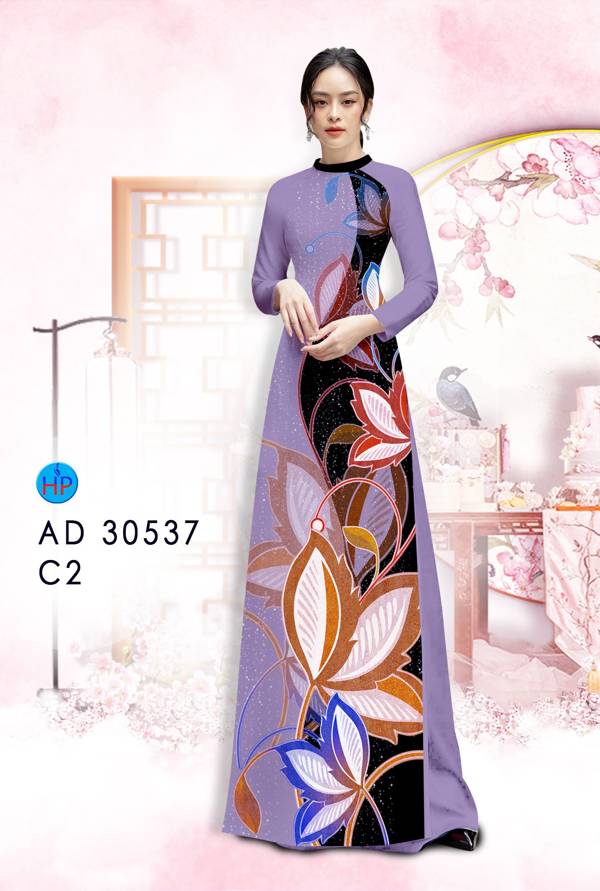 Vải Áo Dài Hoa In 3D Vừa Ra AD 30537 47 Vải Áo Dài Hoa In 3D Vừa Ra AD 30537