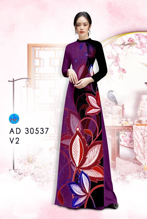 Vải Áo Dài Hoa In 3D Vừa Ra AD 30537 52 Vải Áo Dài Hoa In 3D Vừa Ra AD 30537
