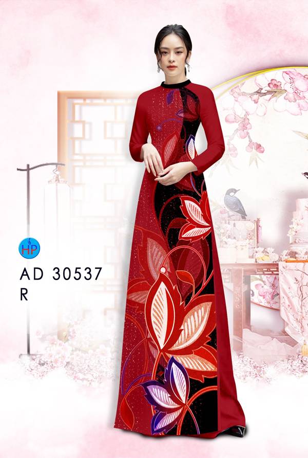 Vải Áo Dài Hoa In 3D Vừa Ra AD 30537 56 Vải Áo Dài Hoa In 3D Vừa Ra AD 30537