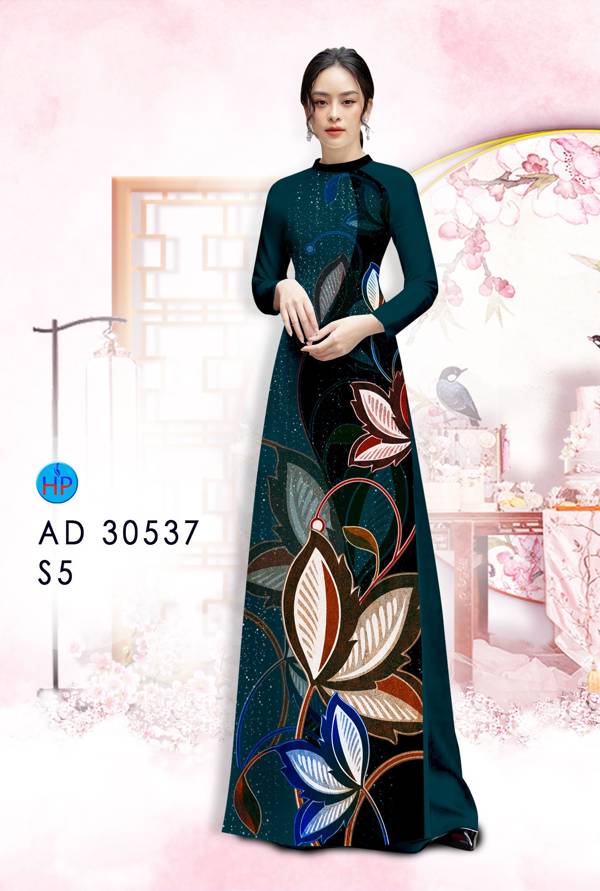 Vải Áo Dài Hoa In 3D Vừa Ra AD 30537 58 Vải Áo Dài Hoa In 3D Vừa Ra AD 30537