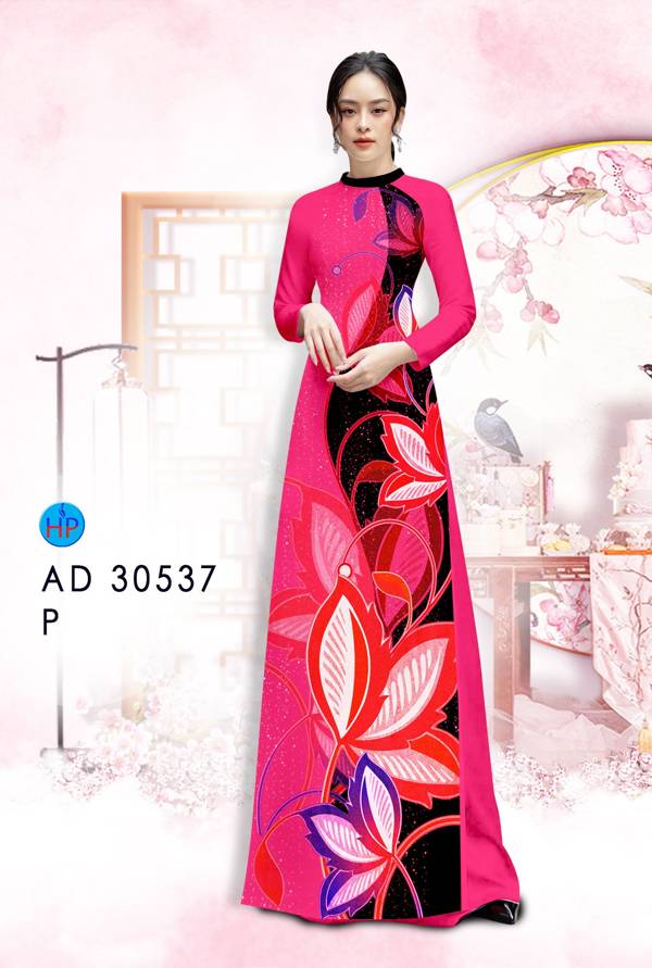 Vải Áo Dài Hoa In 3D Vừa Ra AD 30537 57 Vải Áo Dài Hoa In 3D Vừa Ra AD 30537