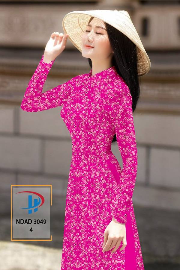 Vải Áo Dài Hoa Nhí Thiết Kế 2021 AD NDAD3049 50 Vải Áo Dài Hoa Nhí Thiết Kế 2021 AD NDAD3049