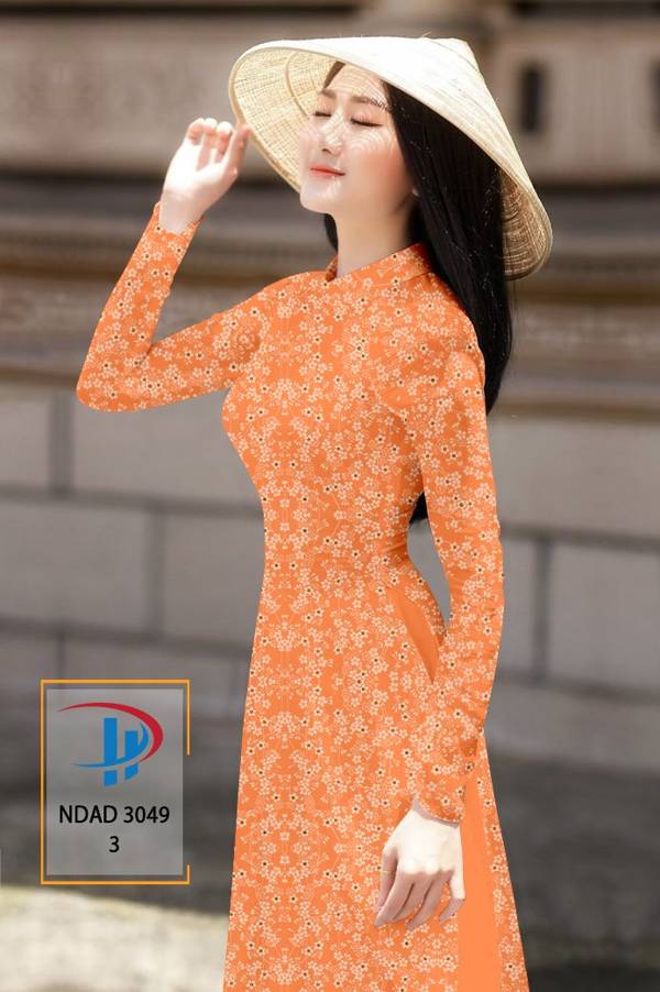 Vải Áo Dài Hoa Nhí Thiết Kế 2021 AD NDAD3049 49 Vải Áo Dài Hoa Nhí Thiết Kế 2021 AD NDAD3049