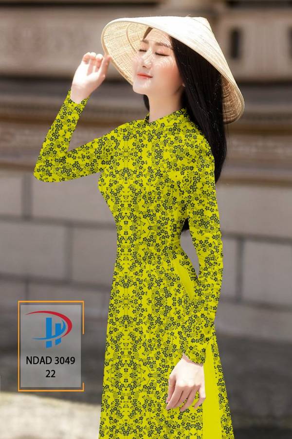 Vải Áo Dài Hoa Nhí Thiết Kế 2021 AD NDAD3049 67 Vải Áo Dài Hoa Nhí Thiết Kế 2021 AD NDAD3049