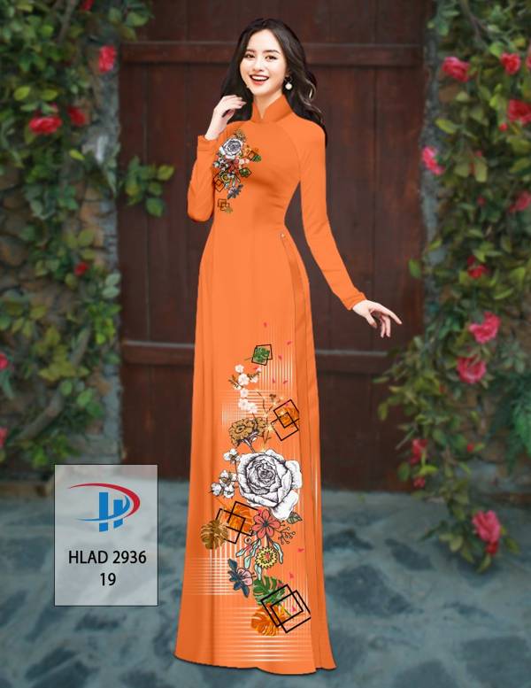 Vải Áo Dài Hoa Hồng Thiết Kế 2021 AD HLAD2936 59 Vải Áo Dài Hoa Hồng Thiết Kế 2021 AD HLAD2936