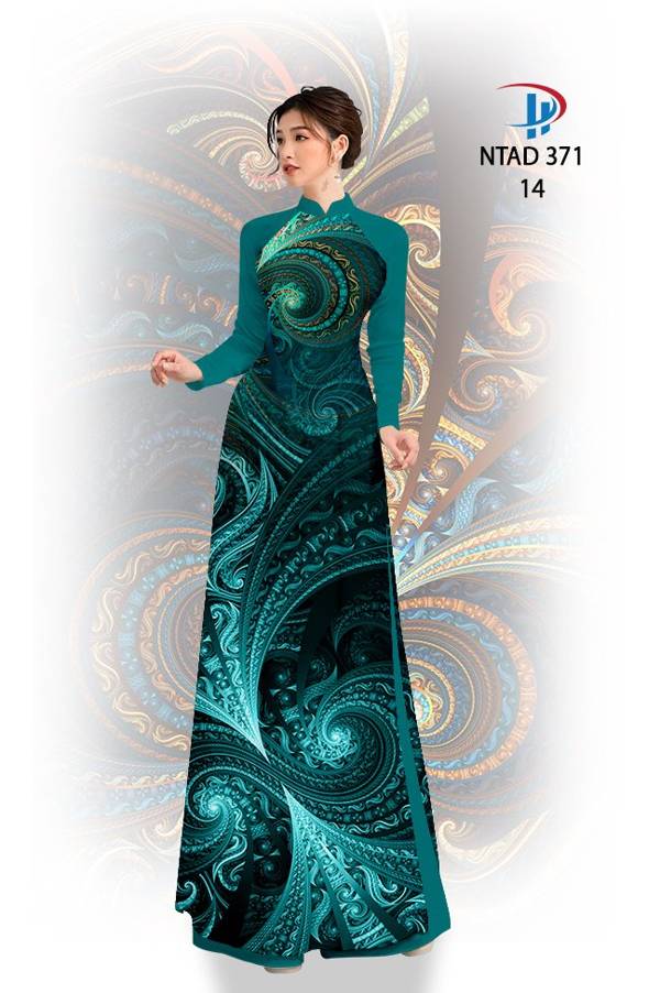 Vải Áo Dài Hoa Văn Vừa Ra  AD NTAD371